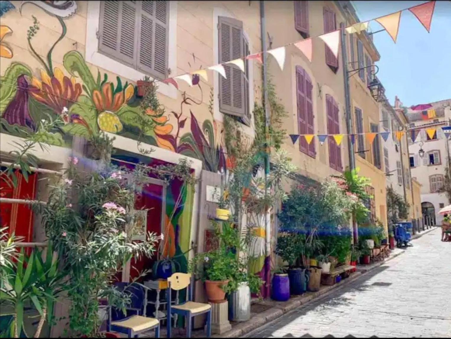 Apartament Le Perchoir Du Panier Marsylia Zewnętrze zdjęcie
